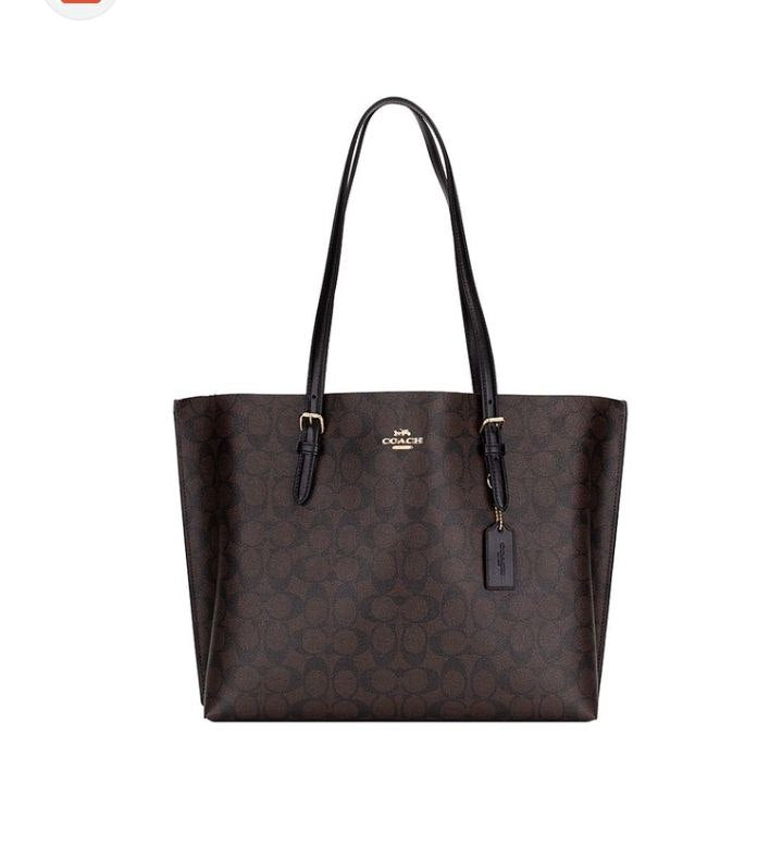 Coach Mollie Tote - Large Signature Edition