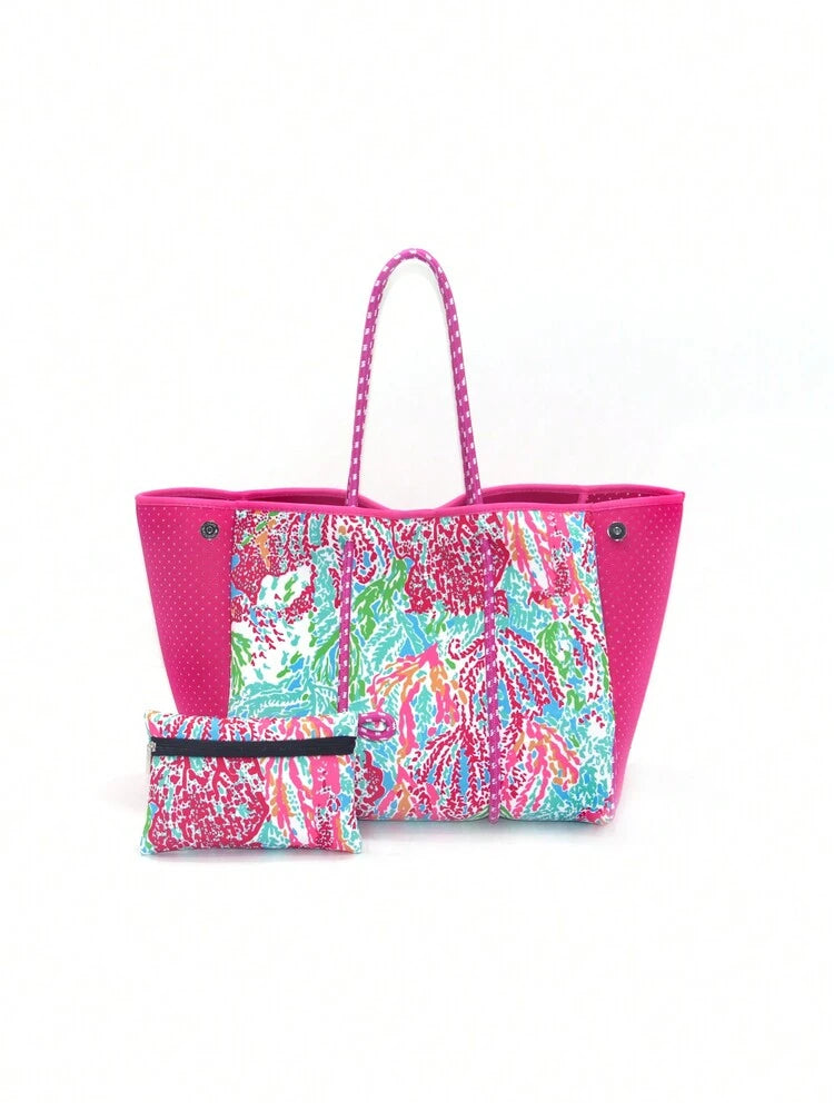 State of Escape Escape™ Tote Bag with Matching Pouch