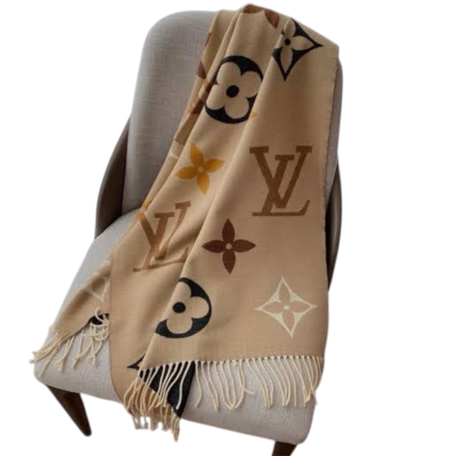 Louis Vuitton Double Face Wool Scarf