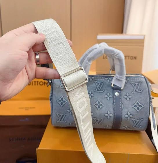 Louis Vuitton Speedy Bandoulière Denim 25