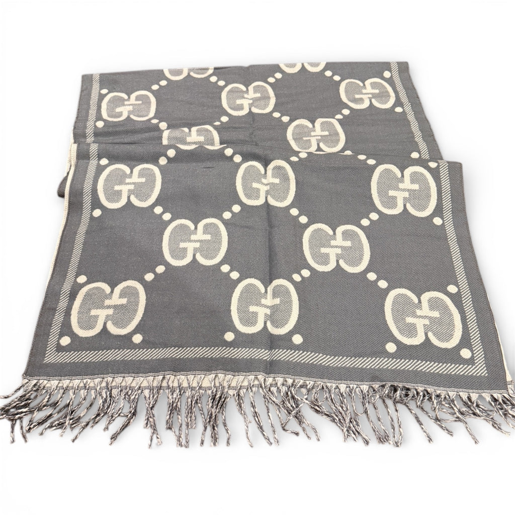 Gucci Double Face Wool Scarf