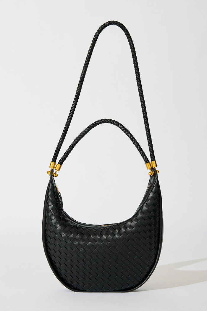 Bottega Woven Leather Shoulder Bag( large size)
