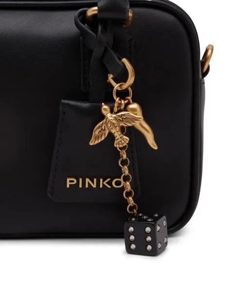 PINKO Leather Shoulder Bag Bowling