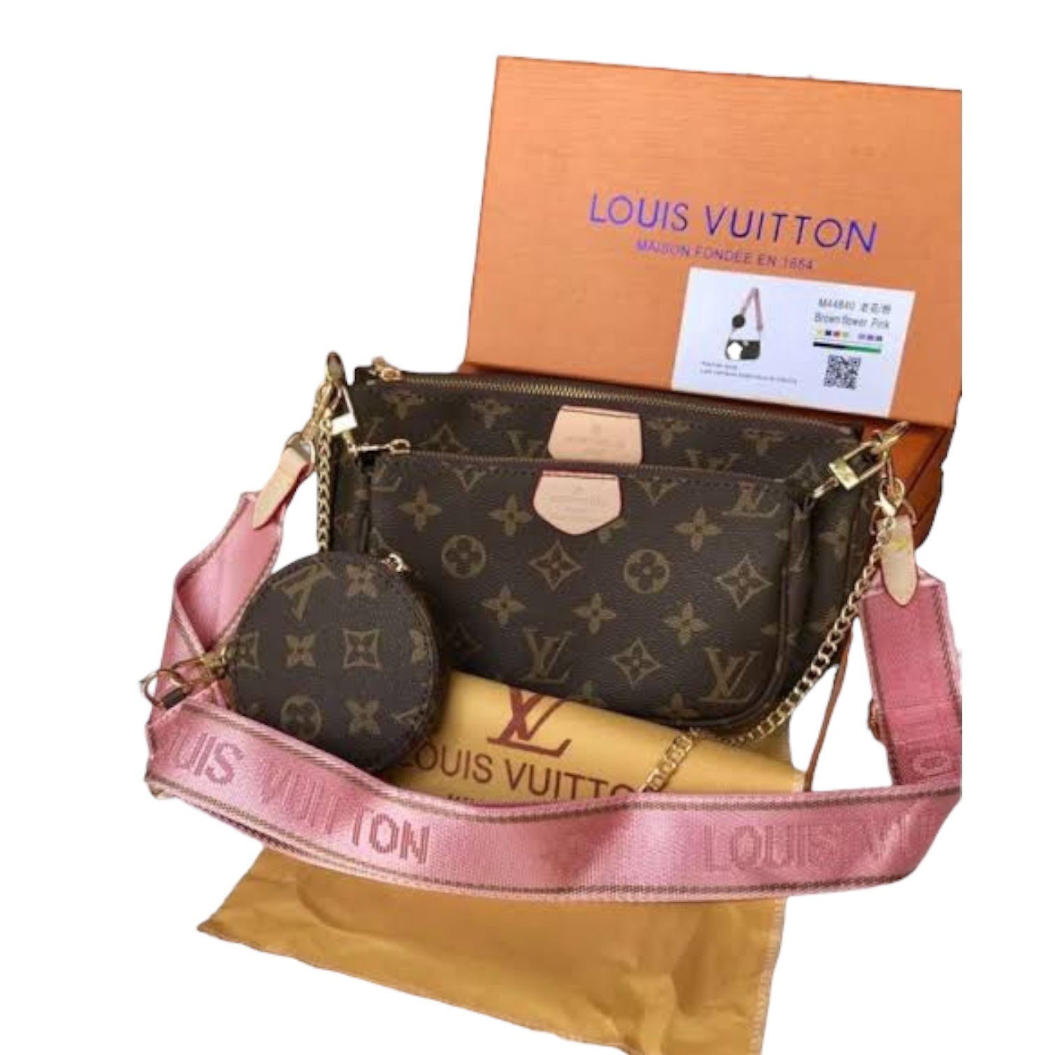 Louis Vuitton Multi Pochette Crossbody Bag