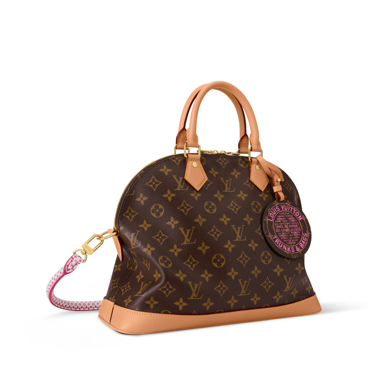 Louis Vuitton Alma Drawstring Monogram Bag