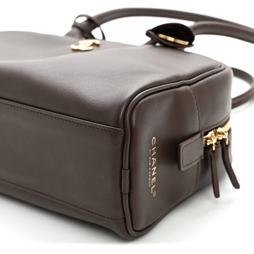 Chanel Bowling Shoulder Bag with Clochette Charm