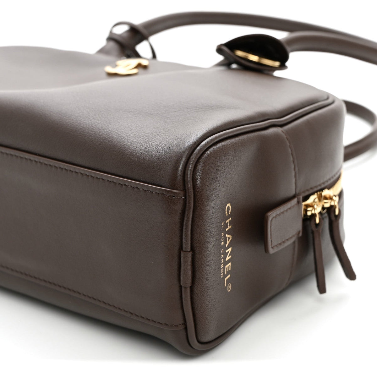 Chanel Bowling Shoulder Bag with Clochette Charm