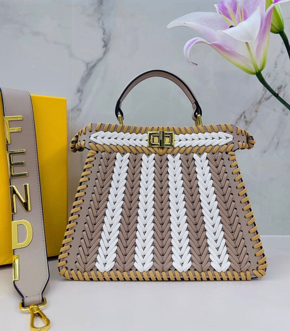 Fendi Peekaboo ISeeU Woven Edition