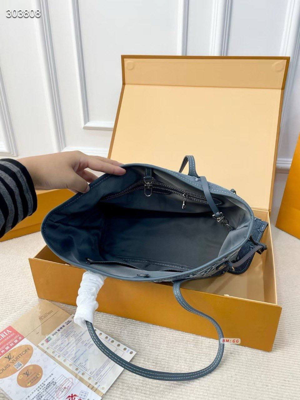 Louis Vuitton Neverfull MM – Monogram Denim