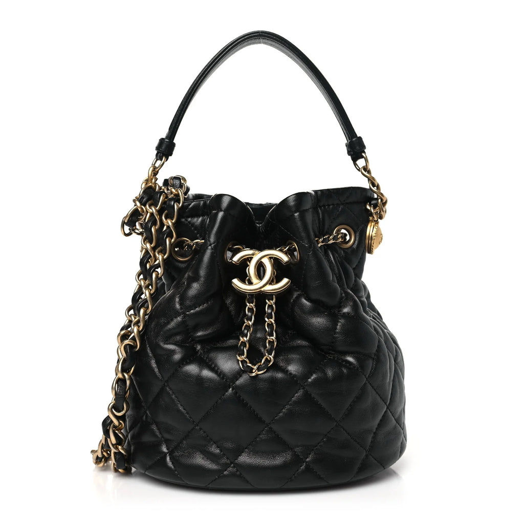 Chanel Drawstring Bucket Bag