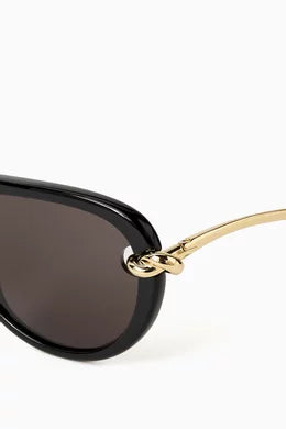 Bottega Veneta Navigator Sunglasses