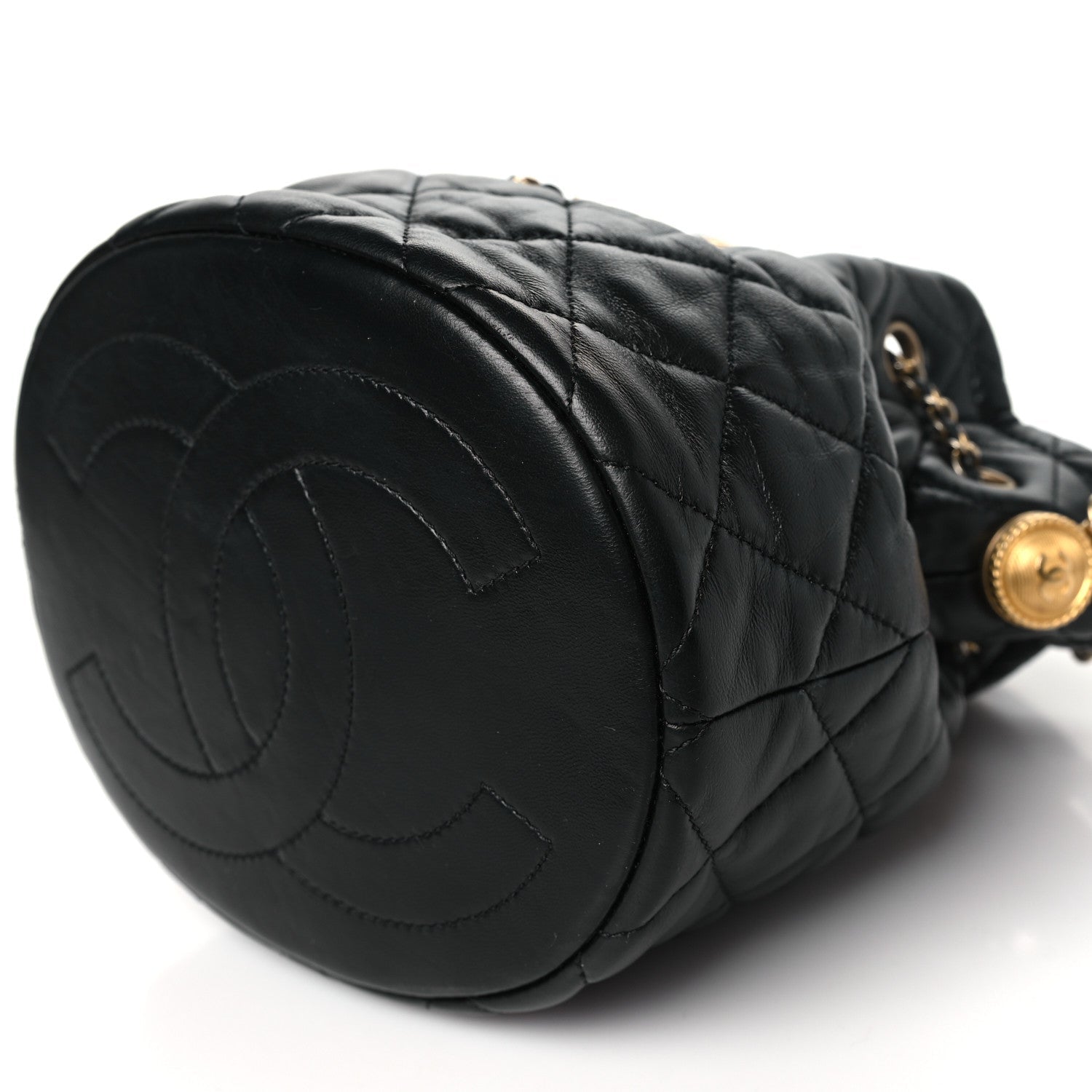 Chanel Drawstring Bucket Bag
