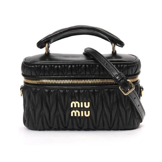 Miu Miu Matelassé Vanity Bag