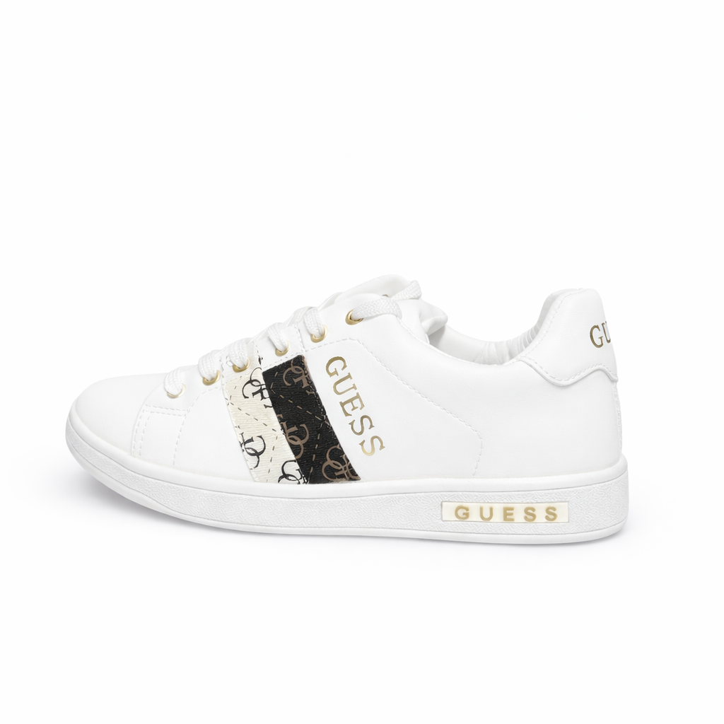 GUESS Logo Stripe Low-Top Sneakers