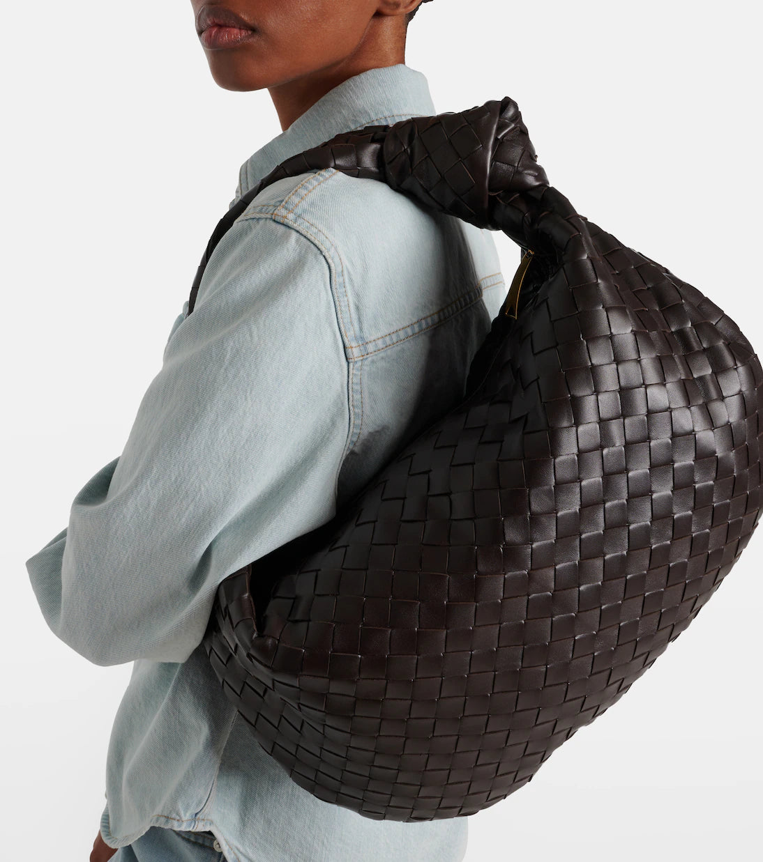 Bottega Veneta Large Intrecciato Hobo Bag