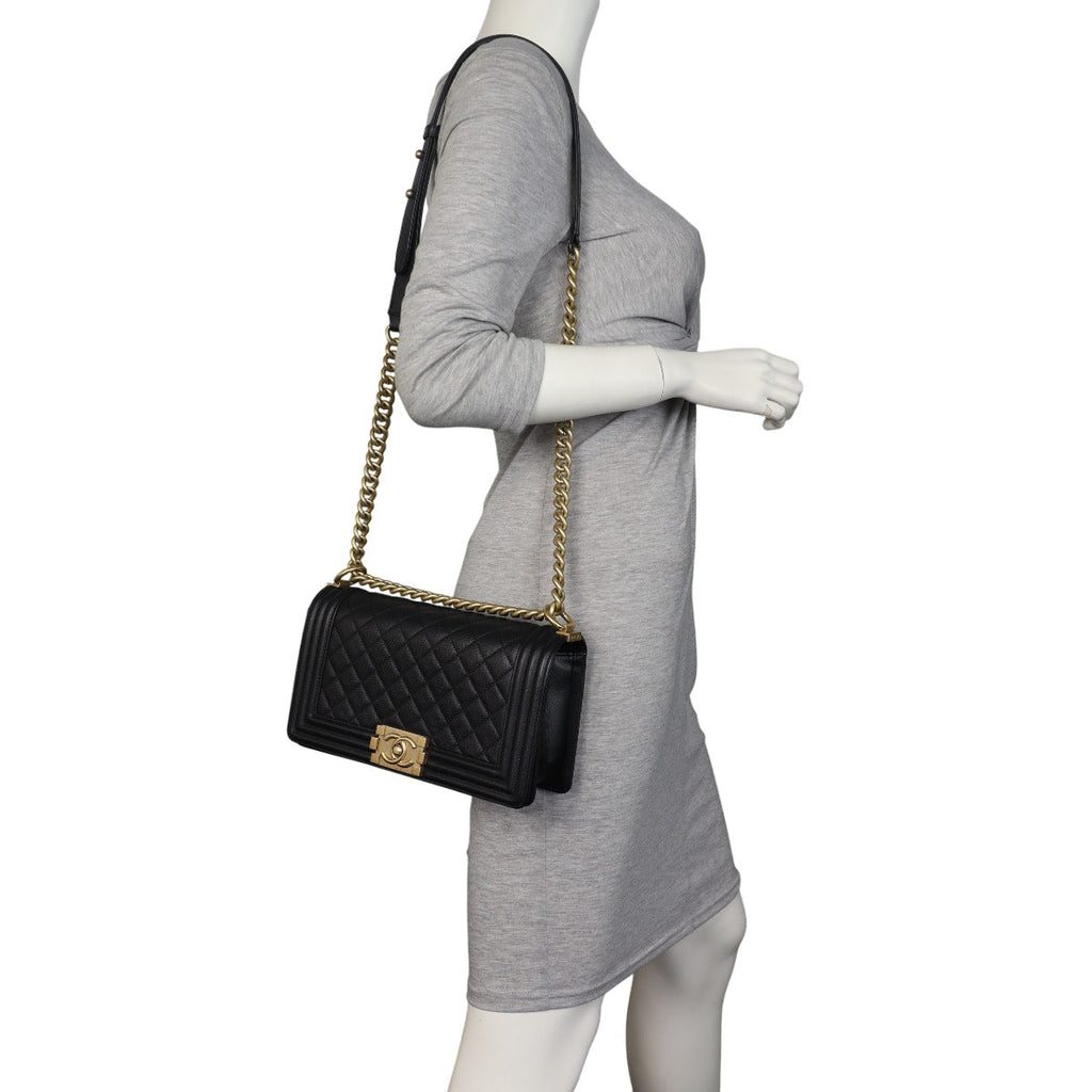 Chanel Boy Flap Bag – Quilted Smooth Leather