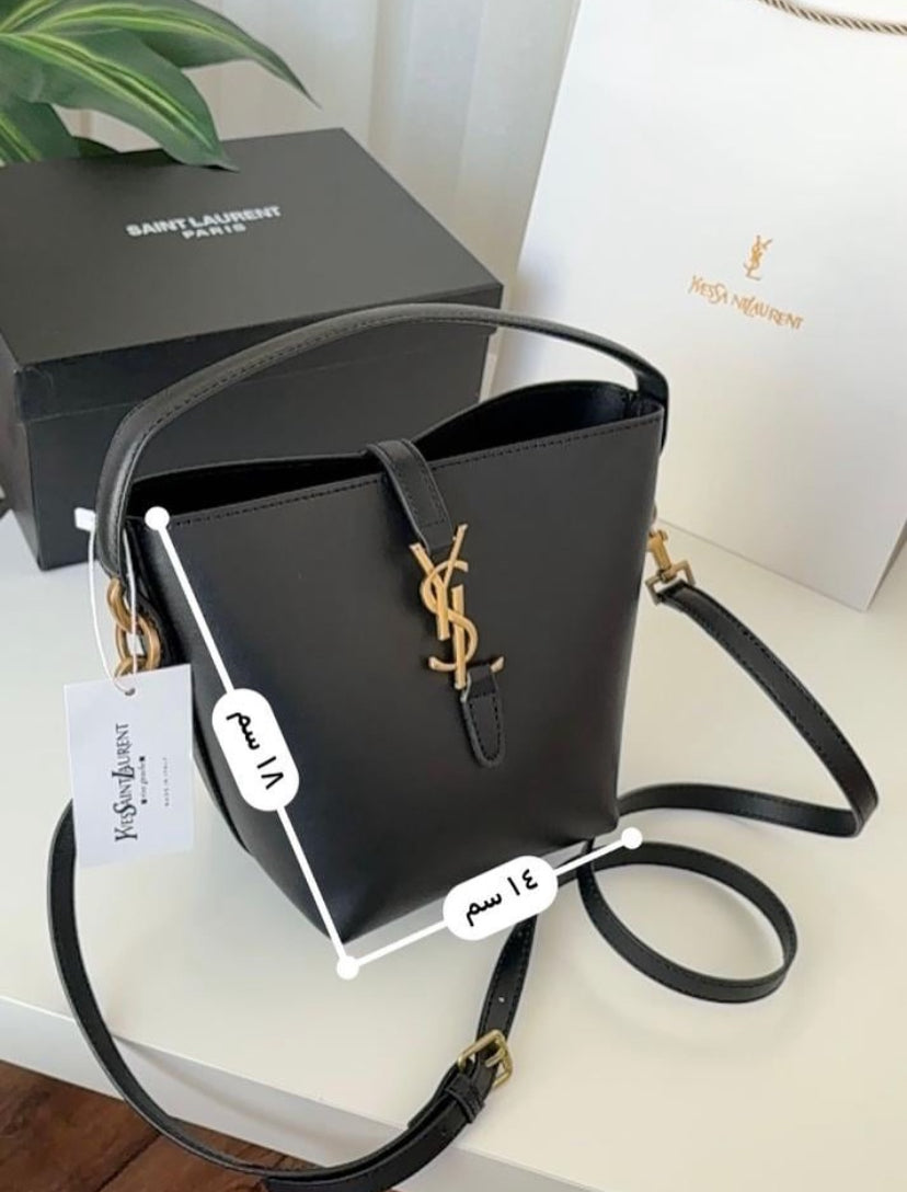 SAINT LAURENT Small Le 37 Bucket Bag