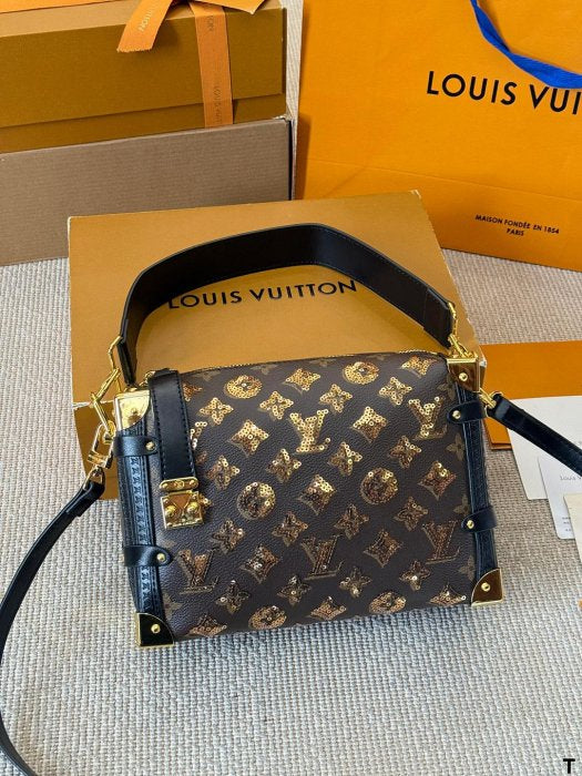 Louis Vuitton Trunk Style Crossbody Bag