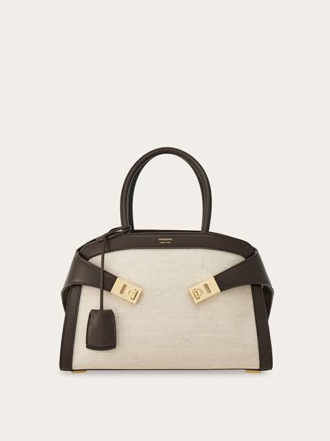 Ferragamo Hug Soft Shoulder Bag (M