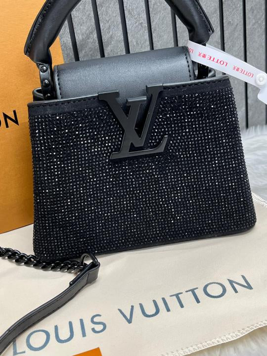 Louis Vuitton Capucines Crystal Bag