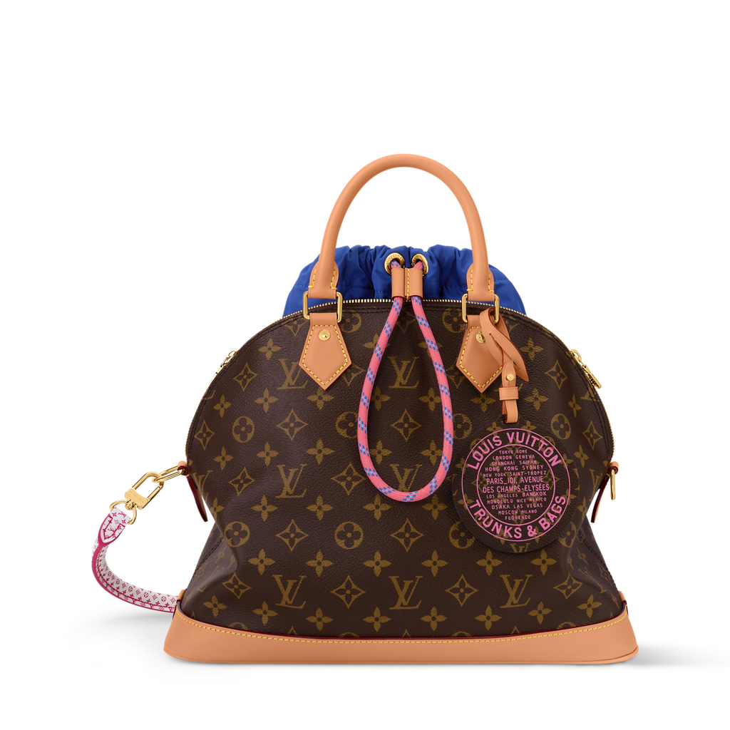 Louis Vuitton Alma Drawstring Monogram Bag