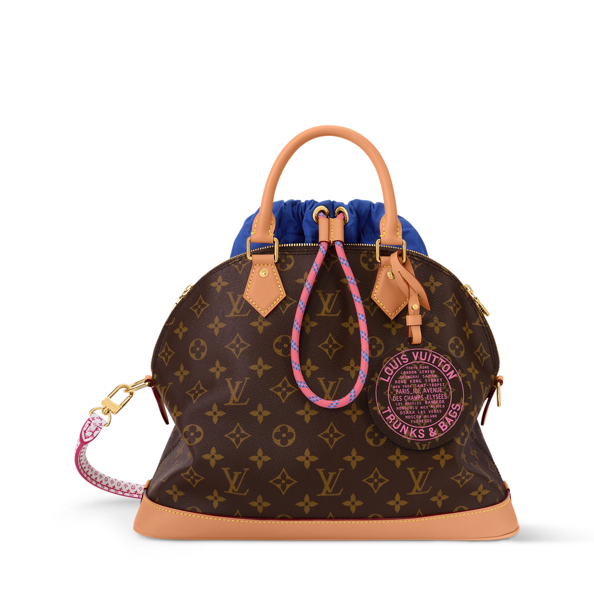 Louis Vuitton Alma Drawstring Monogram Bag