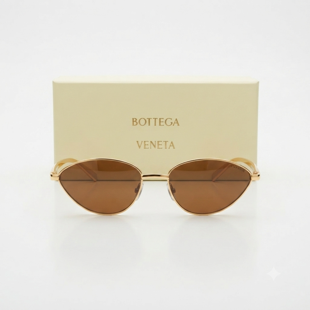 Bottega Veneta Oval Sunglasses
