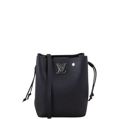 Louis Vuitton Calfskin Nano Lockme Bucket Bag