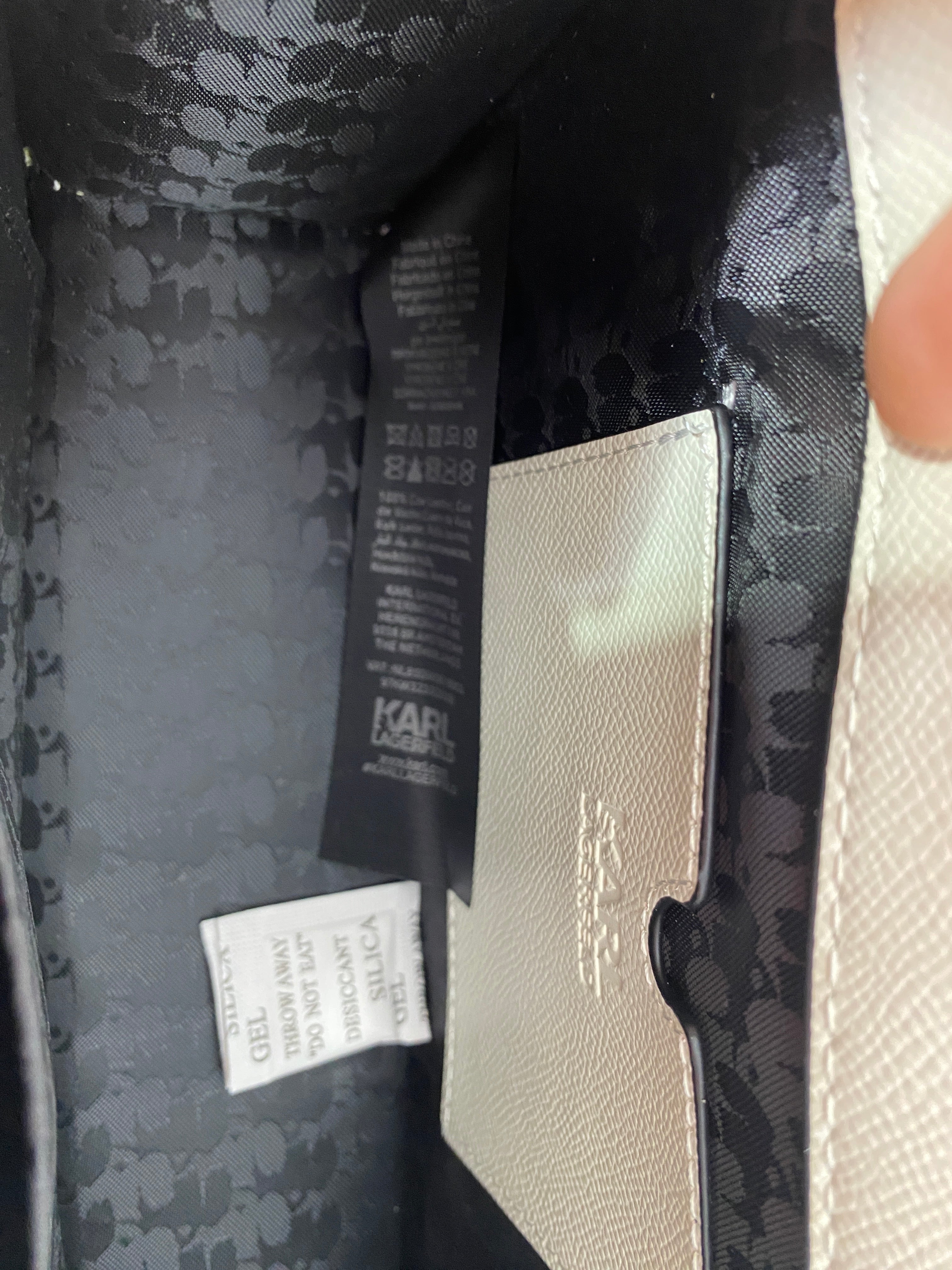 Karl Lagerfeld Paris Multicolor Logo Satchel