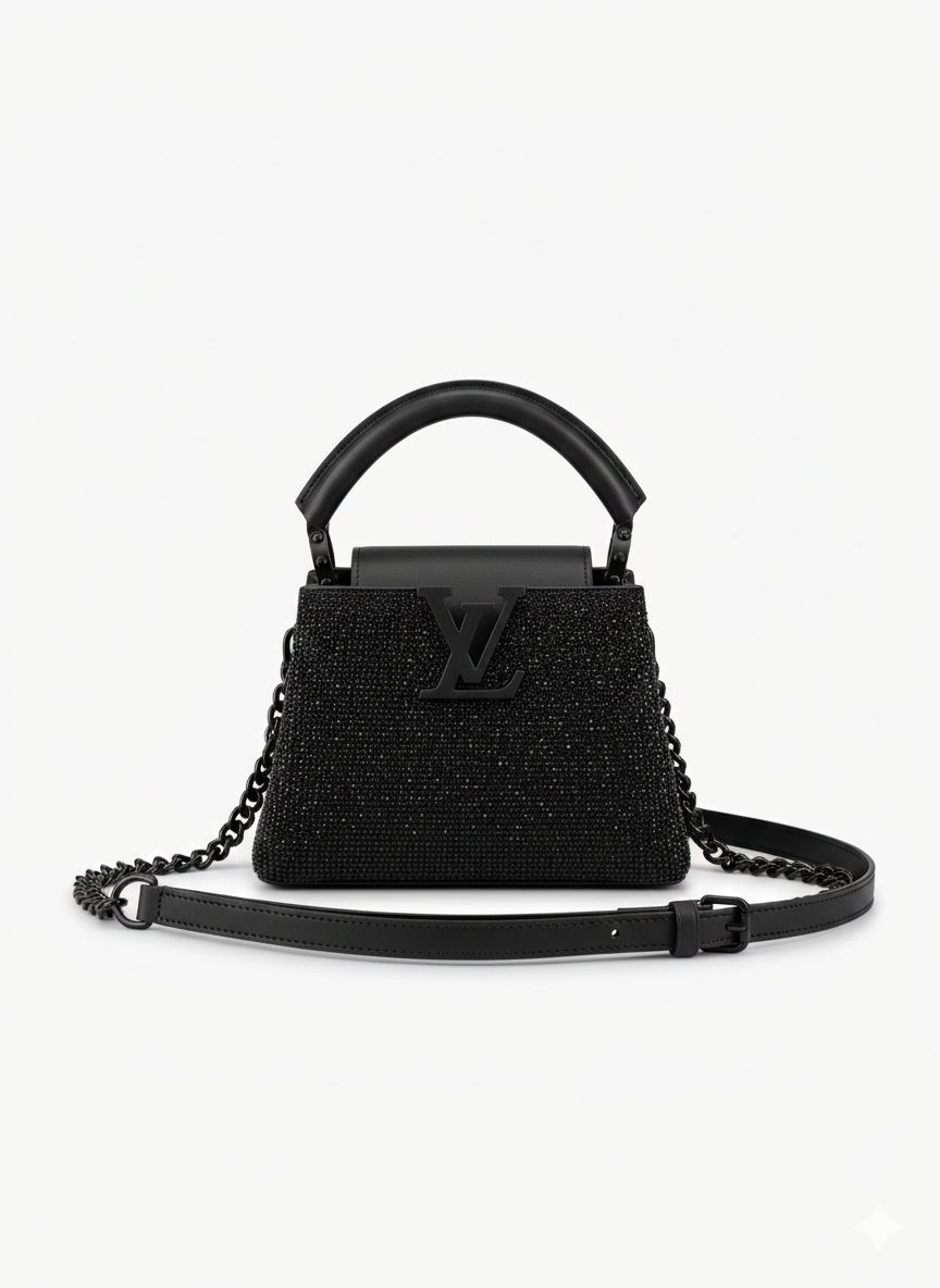Louis Vuitton Capucines Crystal Bag
