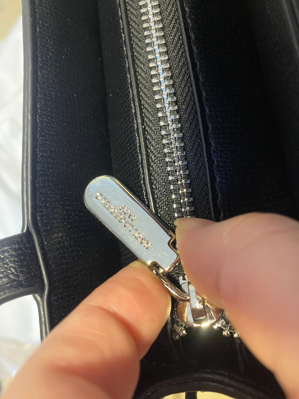 Karl Lagerfeld Canvas Tote Bag