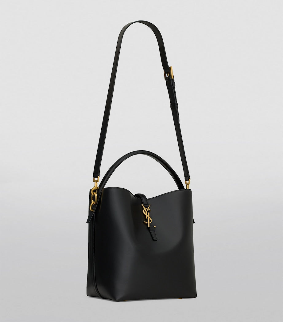Saint Laurent Le 37 Leather Bucket Bag