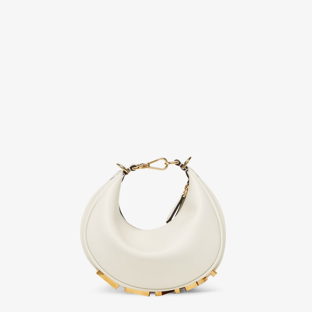 Fendi Mini Croissant FF Logo Bag