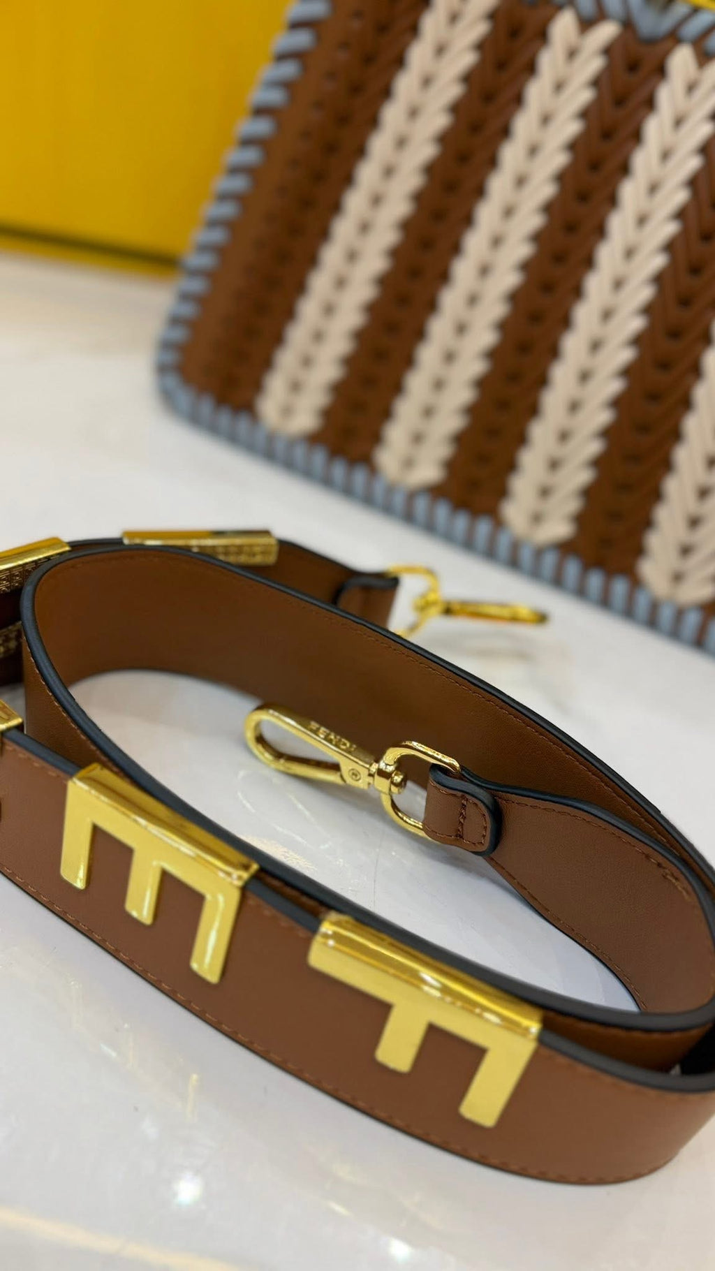 Fendi Peekaboo ISeeU Woven Edition