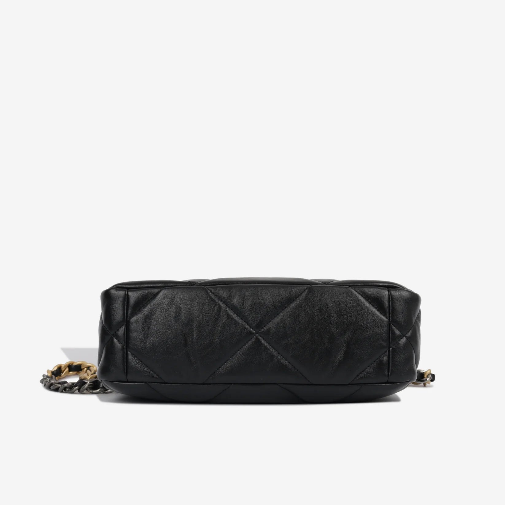 Chanel 19 Bag Small Black Lambskin Leather Crossbody Bag
