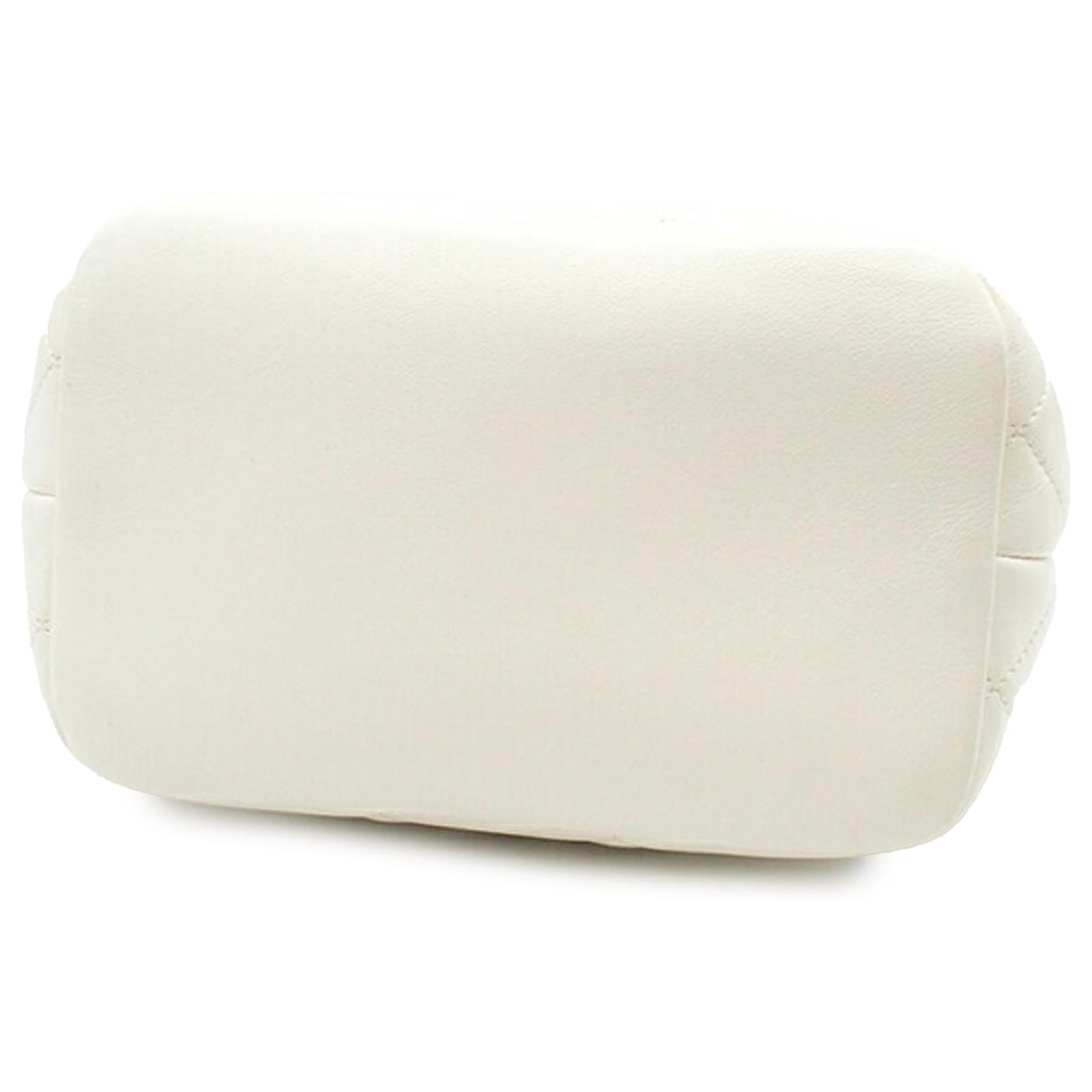 Chanel Quilted Lambskin CC Crystal Signature Chain Hobo Bag