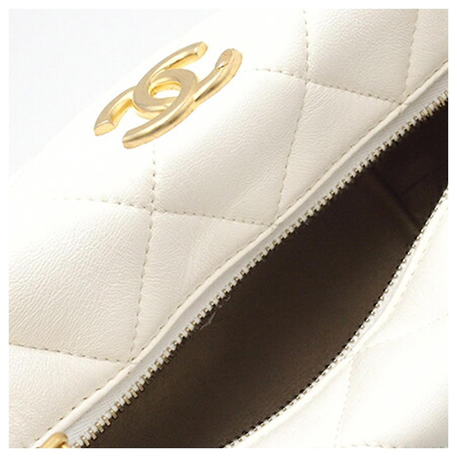 Chanel Quilted Lambskin CC Crystal Signature Chain Hobo Bag