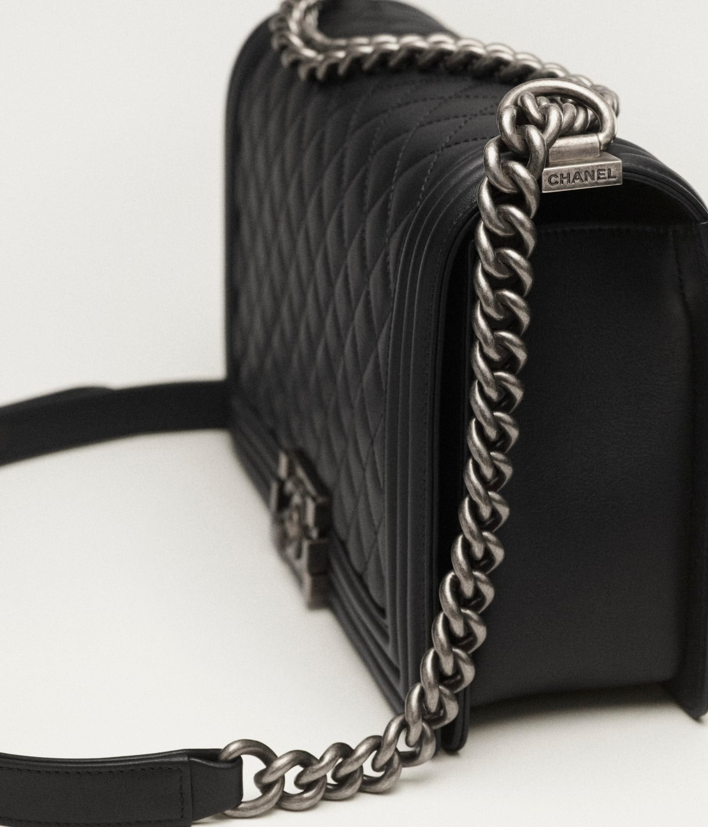 Chanel Boy Flap Bag – Quilted Smooth Leather