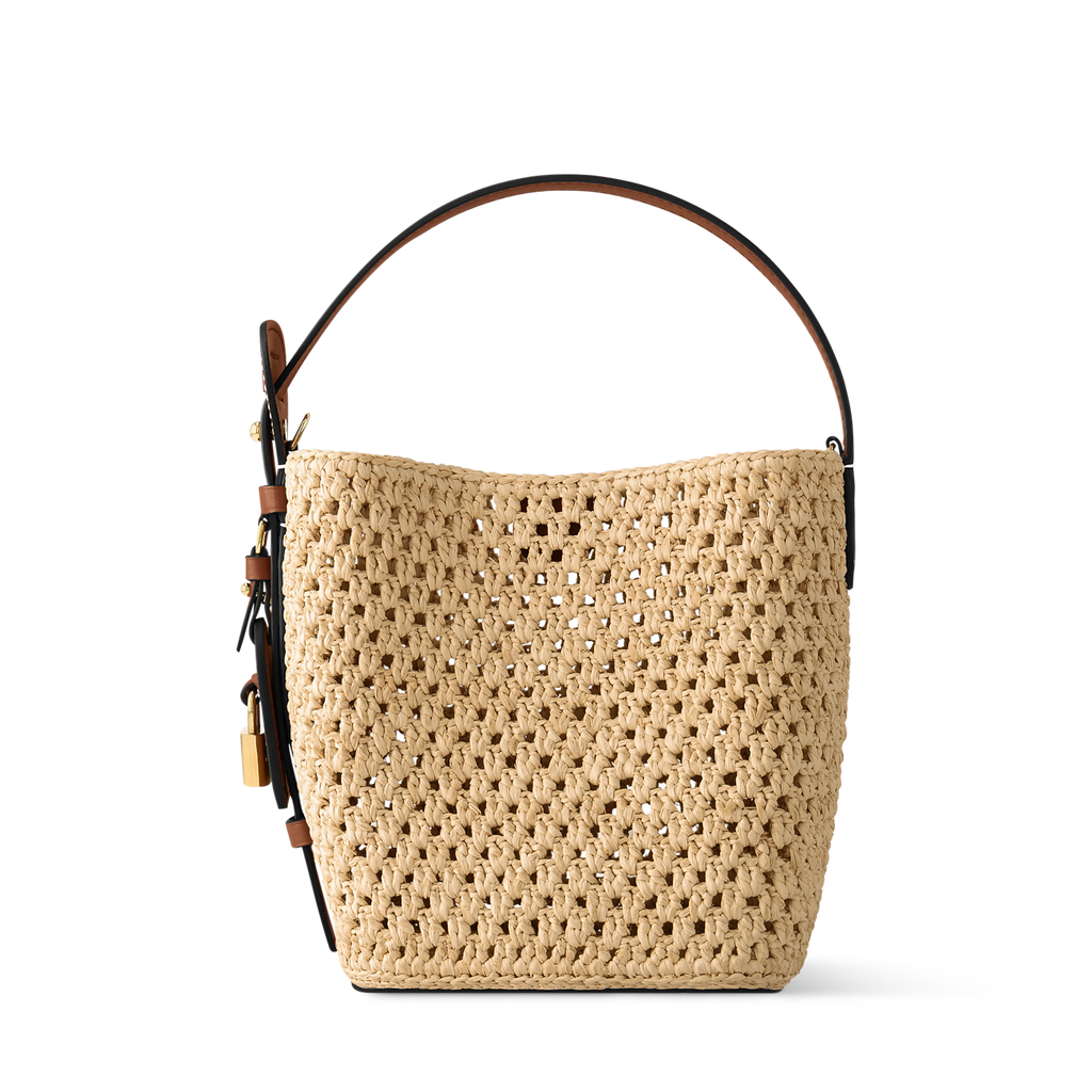 Louis Vuitton Nano Bucket in Raffia
