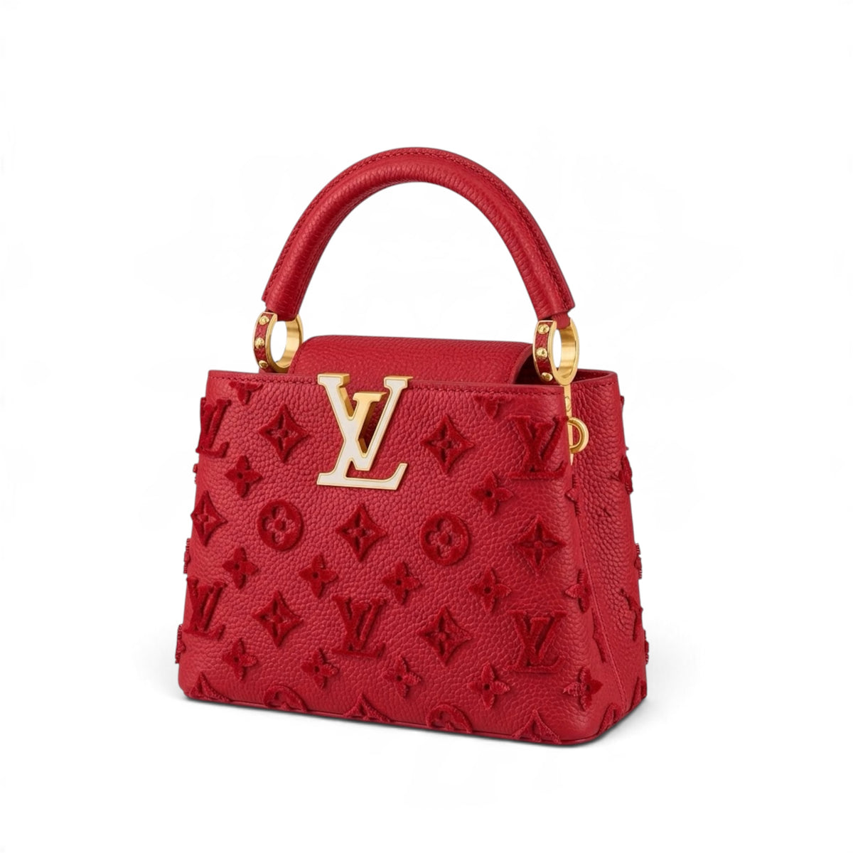Louis Vuitton Capucines BB Tufted Monogram Bag