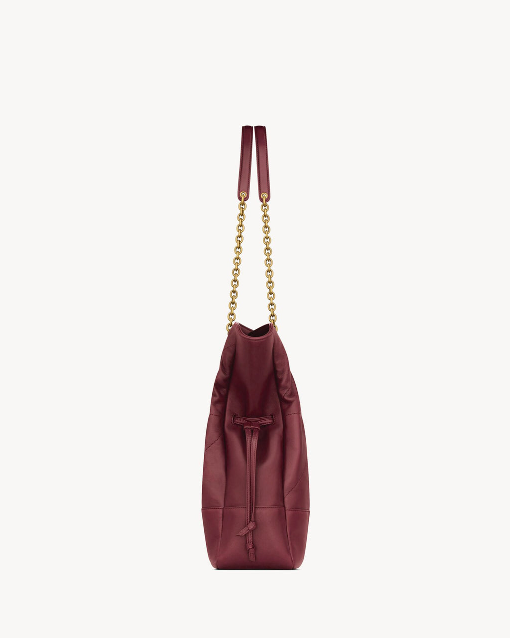 Saint Laurent Loulou Drawstring Tote Bag with Removable Pouch