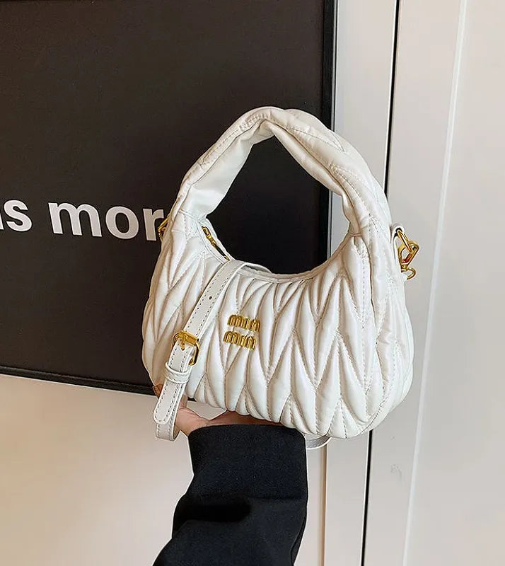 Miu Miu Matelassé Hobo Bag