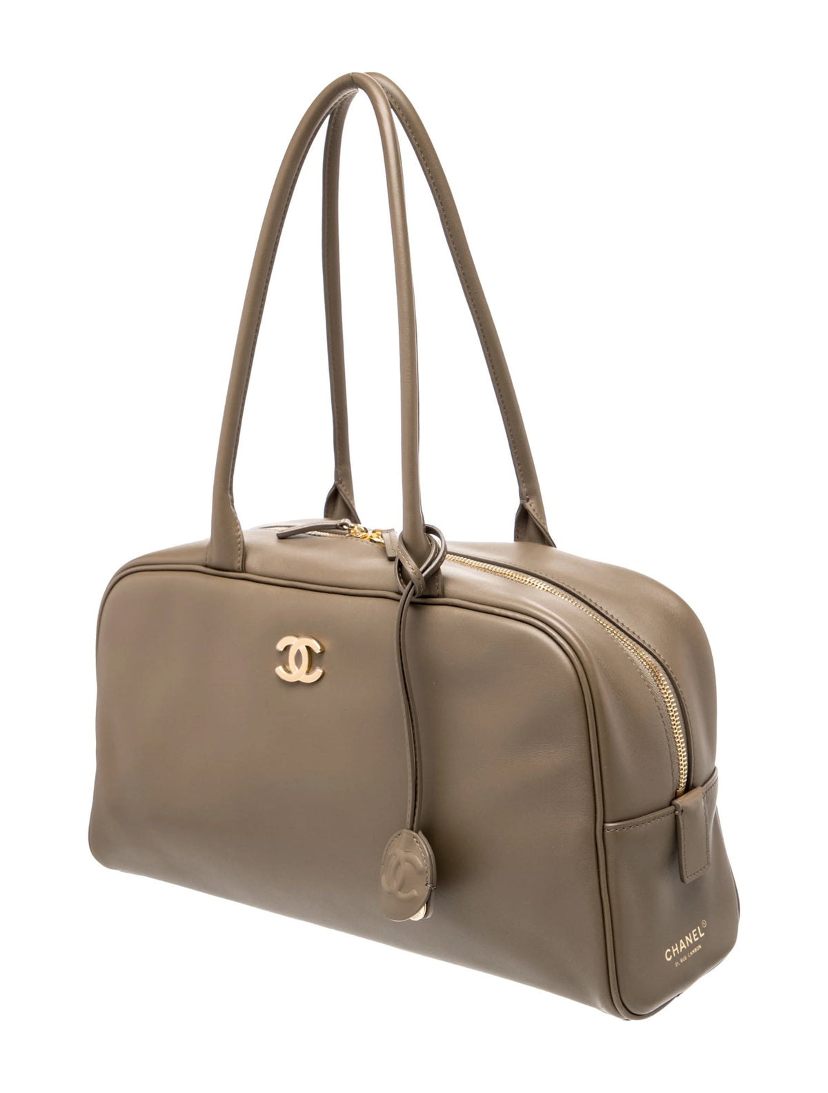 Chanel Bowling Shoulder Bag with Clochette Charm