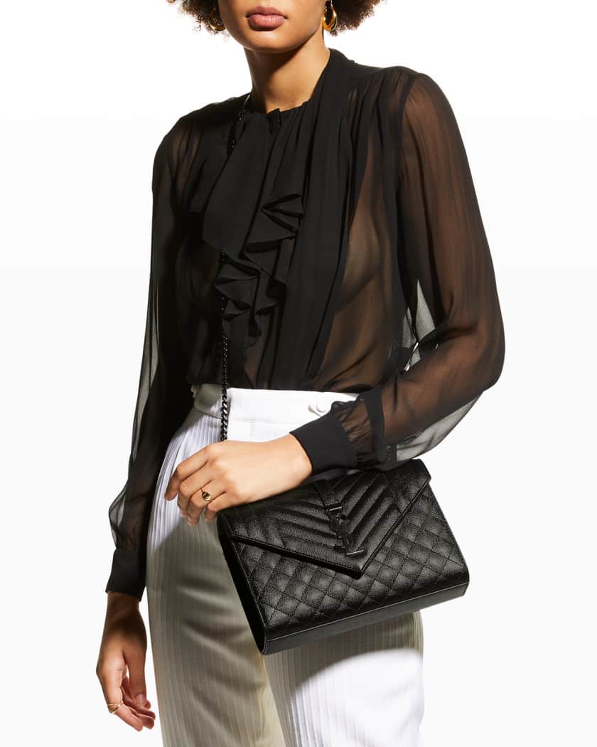 Saint Laurent Envelope leather