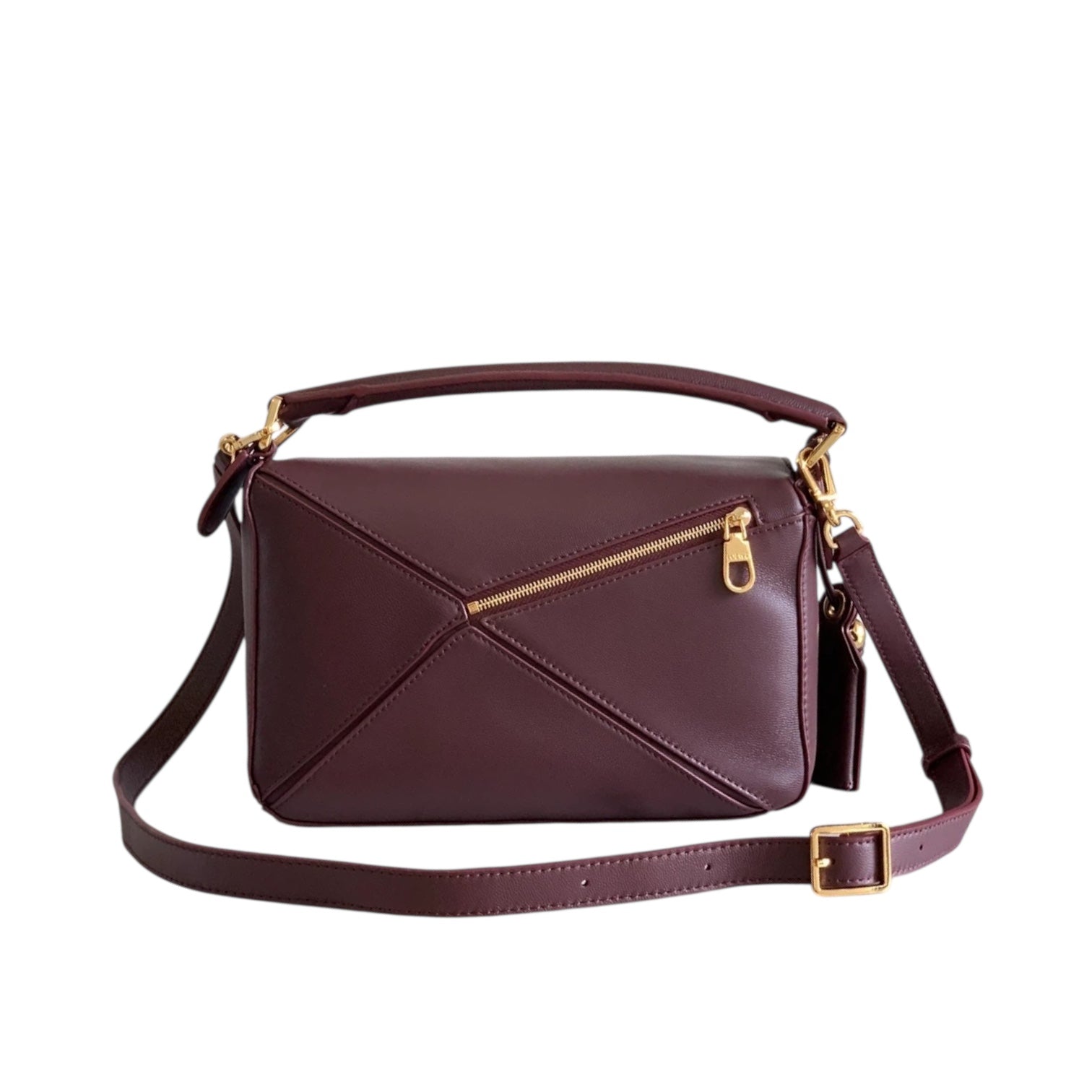 LOEWE Leather Featherlight Puzzle Top-Handle Bag