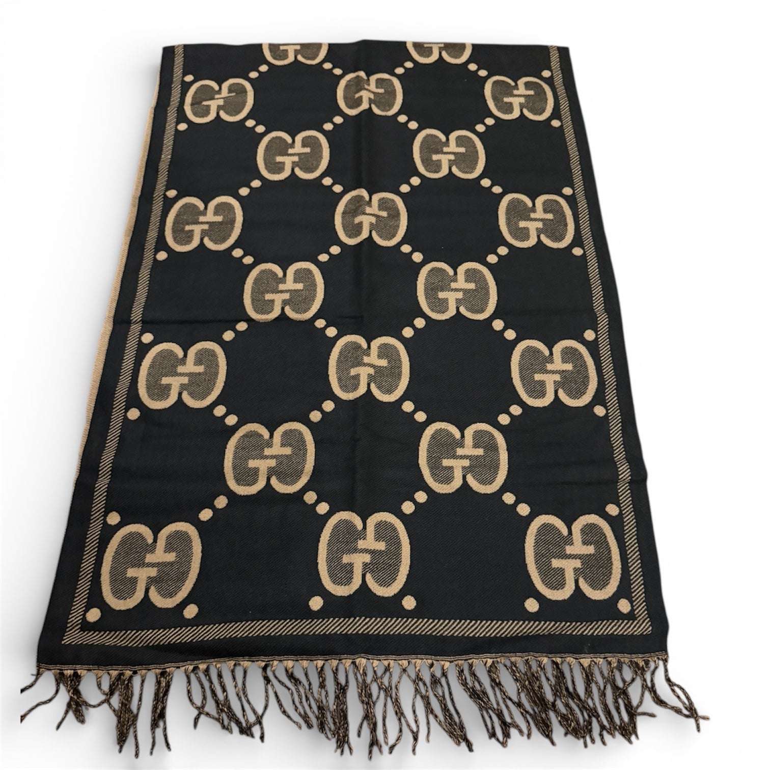Gucci Double Face Wool Scarf