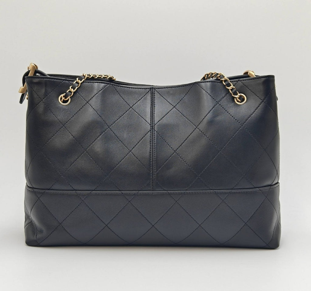 Chanel Calfskin Stitched Large Shopping Bag
