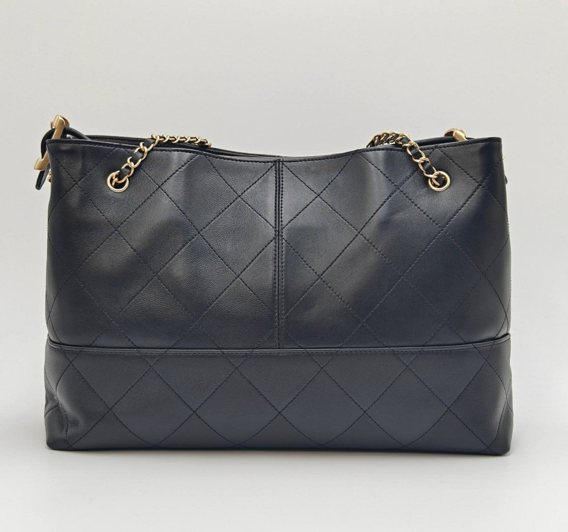 Chanel Calfskin Stitched Large Shopping Bag