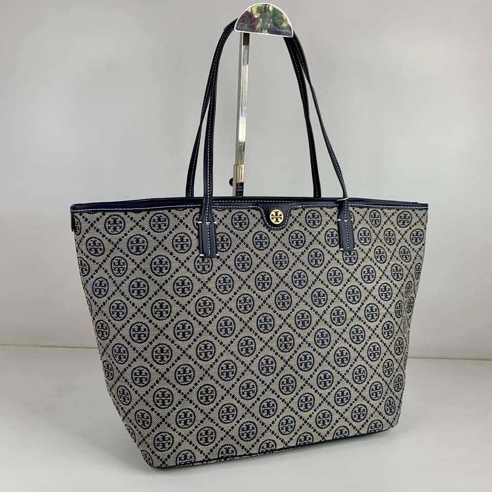 Tory Burch T Monogram Zip Tote
