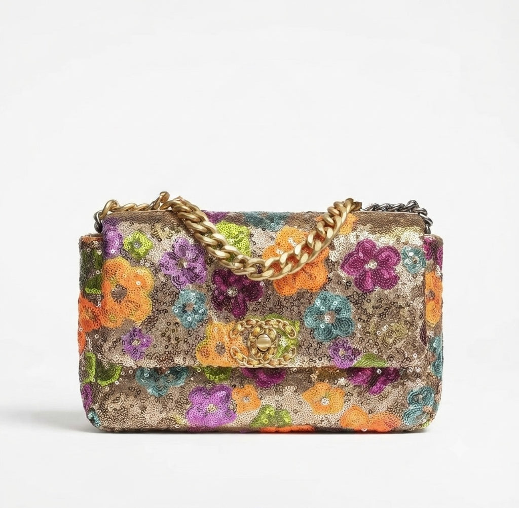 Chanel Sequin Flap Bag
